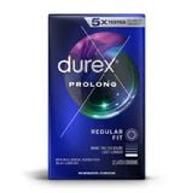 (Nhập khẩu) Bao cao su kéo dài thời gian cao cấp Durex Prolong