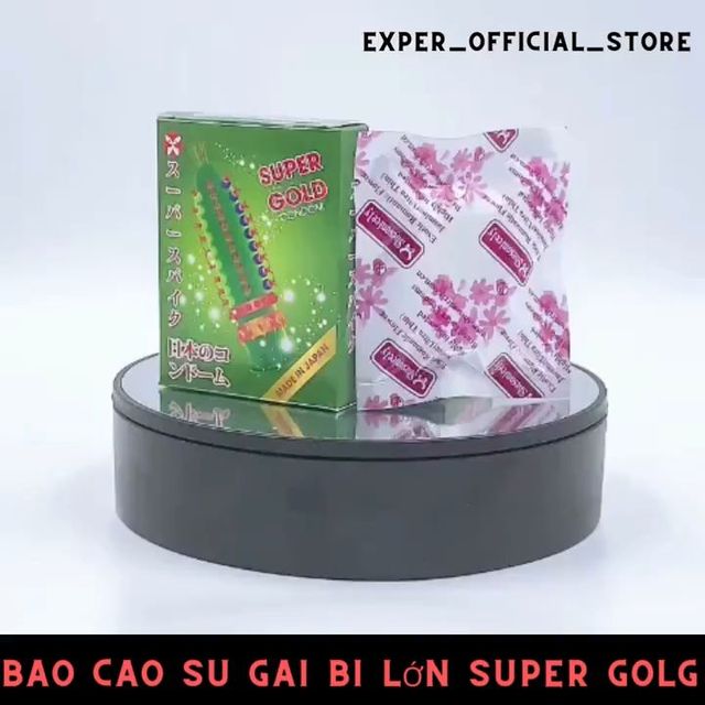 Bao cao su gai bi giá rẻ Gold