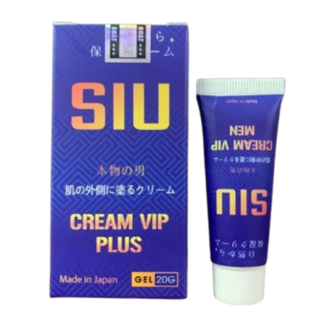 Gel bôi trơn Kem Siu Vip Plus