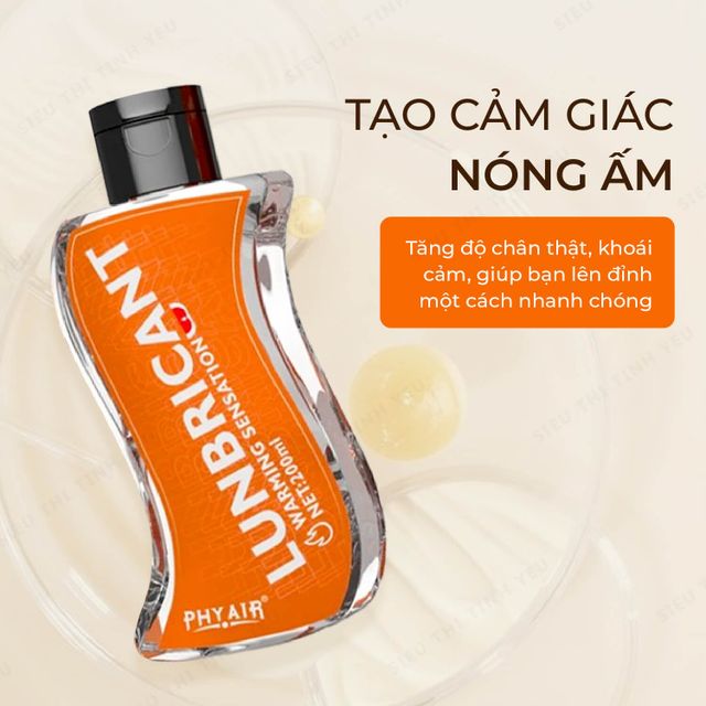 Gel Bôi Trơn Ấm Nóng Phyair