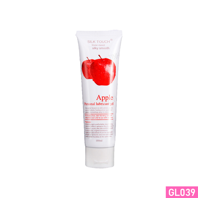 (Nhập khẩu) Gel Bôi Trơn Hương Táo Silk Touch Apple 100ml Chính hãng - hình ảnh thực tế