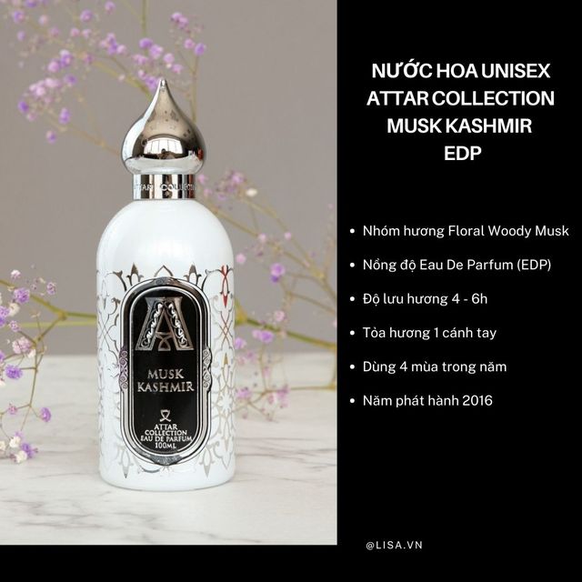 Nước Hoa Unisex Attar Collection Musk Kashmir EDP 100ml