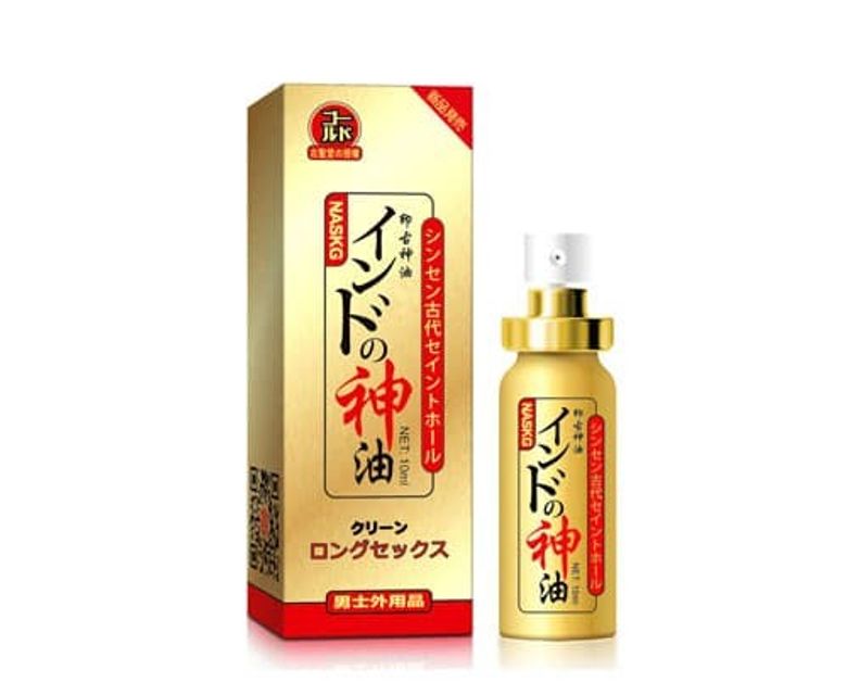 (Nhập khẩu) Gel bôi trơn hỗ trợ dành cho nam giới Chai Xịt Naskic Kéo
