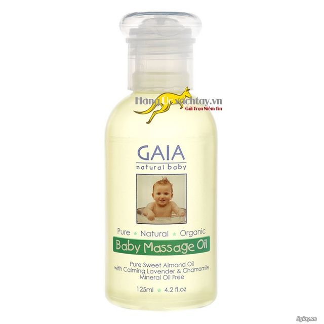 (Nhập khẩu) Gel bôi Tinh Dầu Massage Oil Thành Phần Gừng Nóng Ấm - hình ảnh thực tế