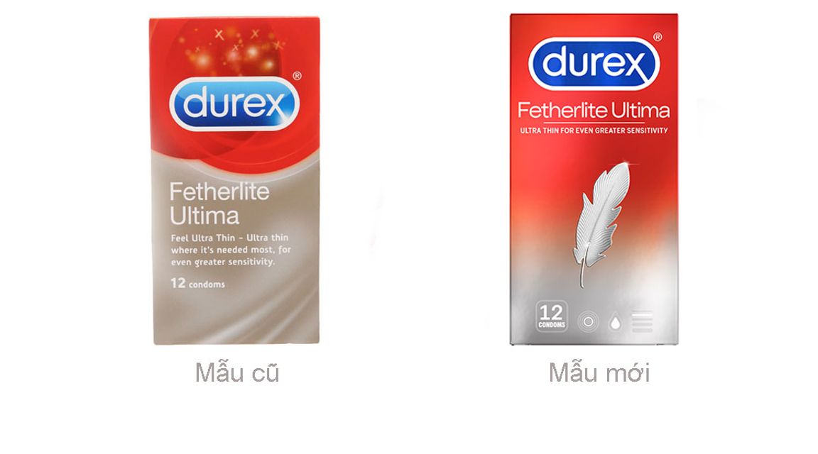 (Chính hãng) Bao Cao Su Durex Fetherlite 12 cái 1 hộp Chính hãng - hình ảnh thực tế