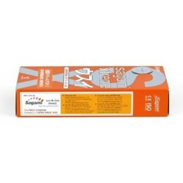 Bao Cao Su Sagami Xtreme Love Me Orange
