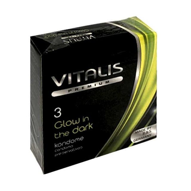Bao Cao Su Vitalis Glow In The Dark