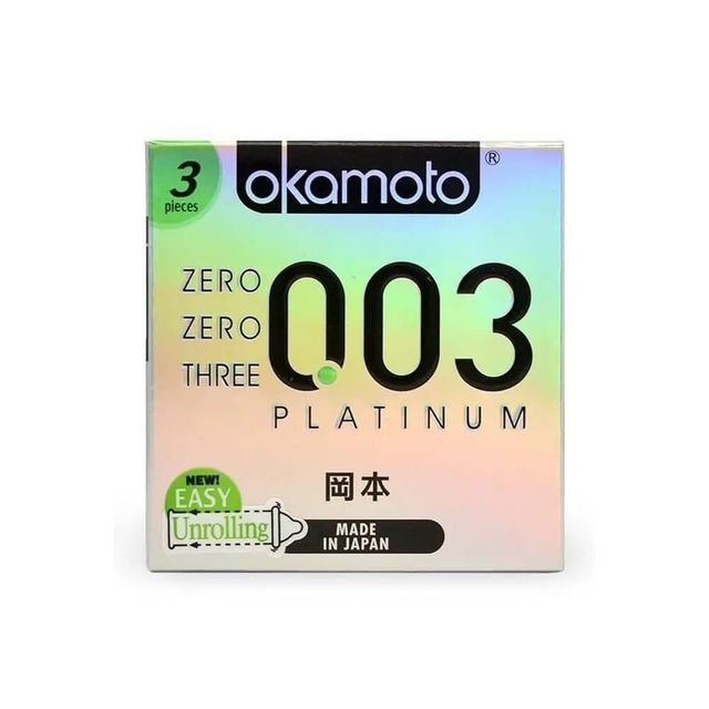 Bao cao su Okamoto 0.03 Platinum