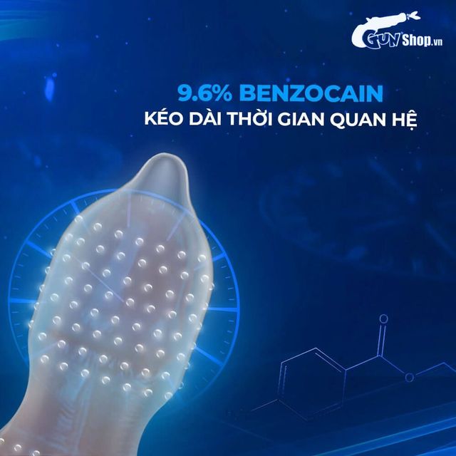 Bao cao su Innova Đen Kéo dài time