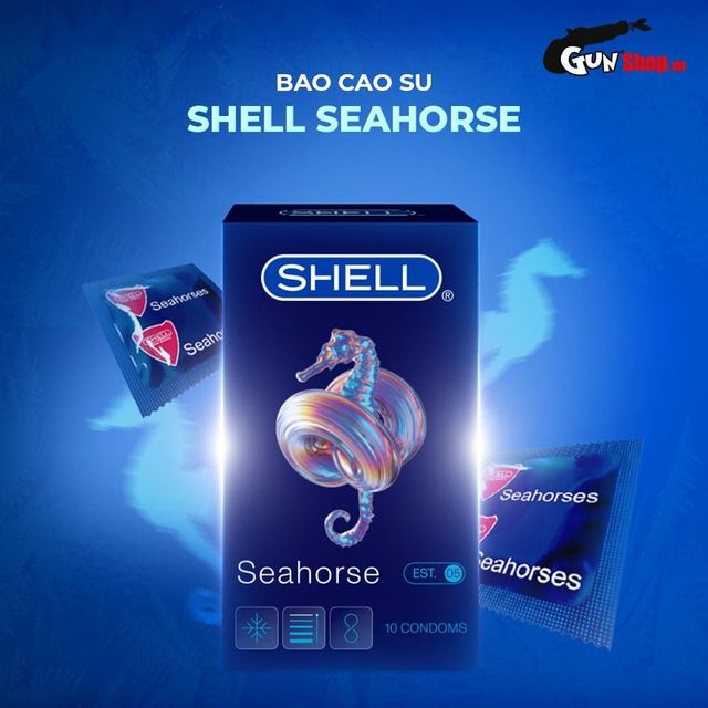 Bao cao su Shell Seahorse 3