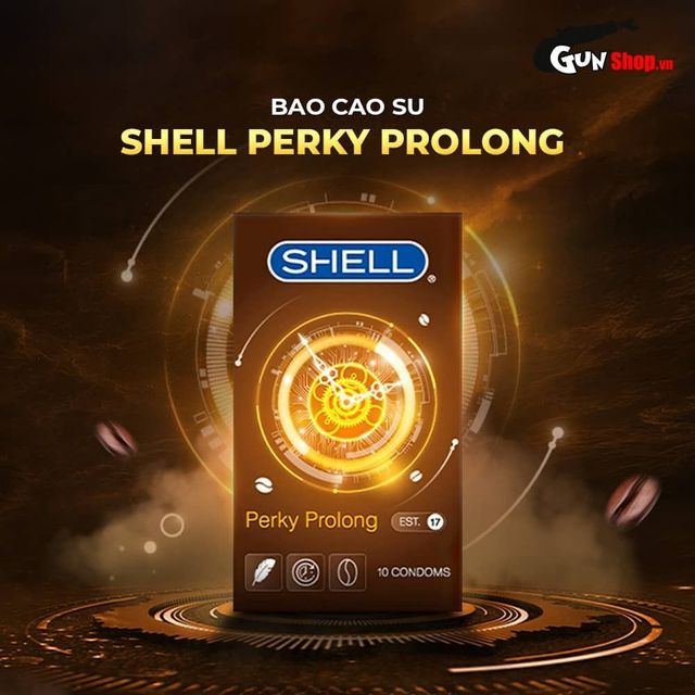 Điểm nổi bật Bao cao su Shell Perky Prolong