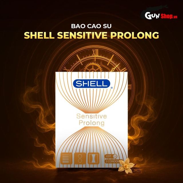 Bao cao su Shell Sensitive Porlong
