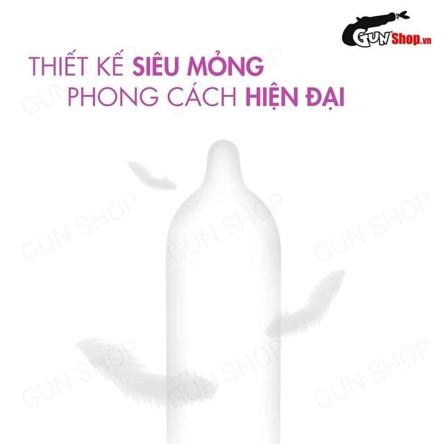 Bao cao su Mingliu Modeled And Super Thin Siêu mỏng 10