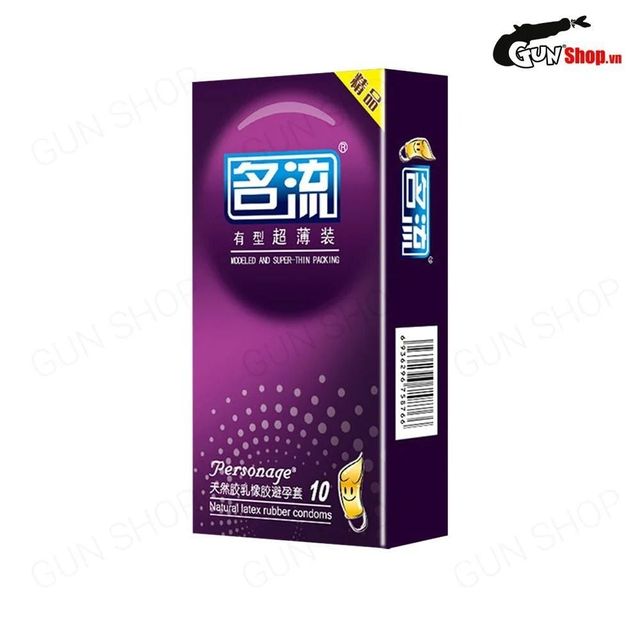 Bao cao su Mingliu Modeled And Super Thin Siêu mỏng 10
