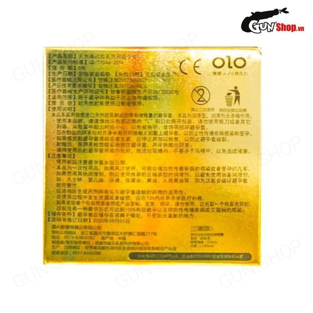 Bao cao su OLO 0.01 Zero Vàng