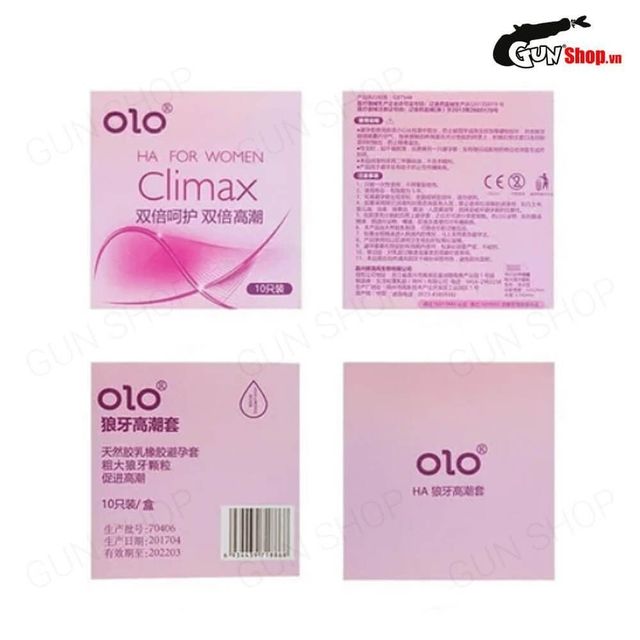 Bao cao su OLO 0.01 Climax Ha For Women