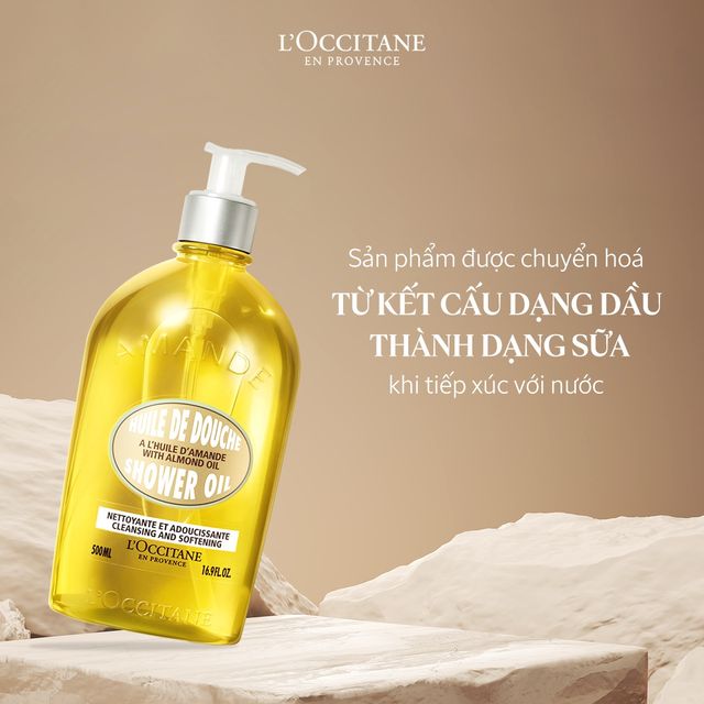 L'Occitane Almond Shower Oil 500ml