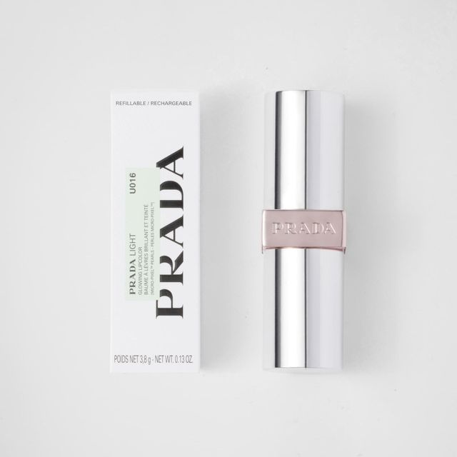 Son PRADA Light Glowing Lip Color U016 Rose - Hình ảnh 4