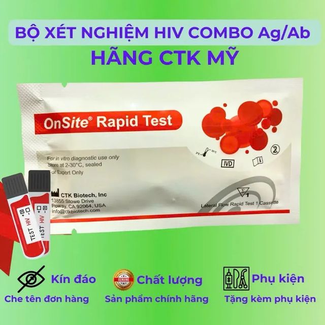 Bộ Kiểm Tra HIV Chính Hãng
