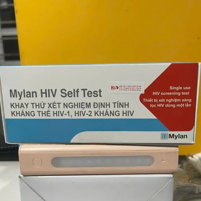 Que xét nghiệm HIV Mylan HIV Selftest