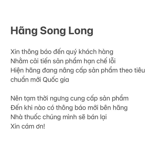 H&igrave;nh ảnh sản phẩm Bổ Phế Trẻ Em Song Long - Phế Nhi