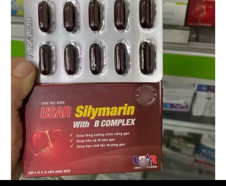 Vi&ecirc;n Silymarin with B Complex