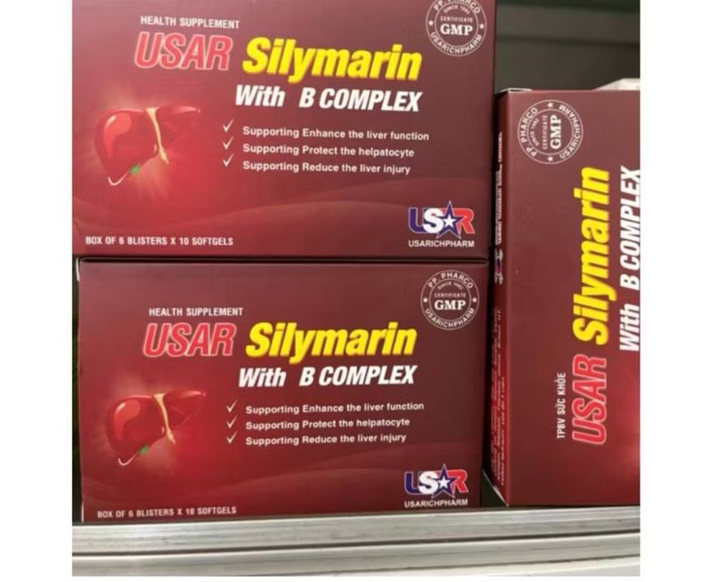 Vi&ecirc;n Silymarin with B Complex
