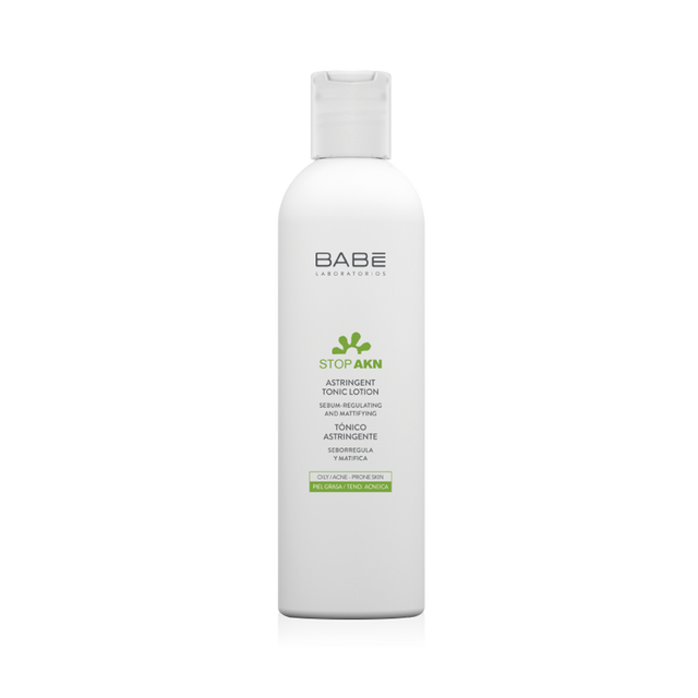 Toner Dưỡng Da Dầu Mụn Babe Stop Akn Astringent Tonic Lotion 250ml