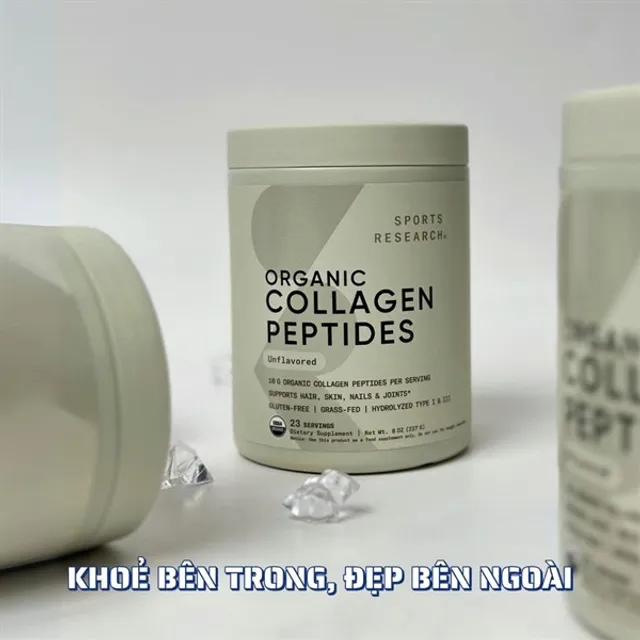 Collagen Sports Research Organic Peptides 227g