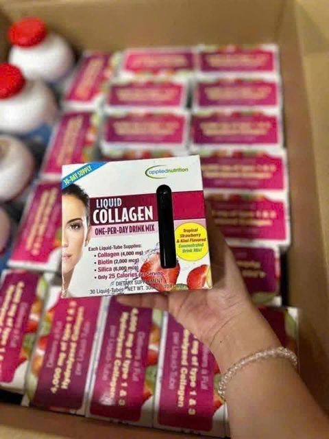 Hộp 30 ống Collagen nước Liquid Collagen One Per Day Drink Mix của Mỹ