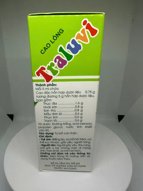 Ưu điểm Lục Vị Traphaco