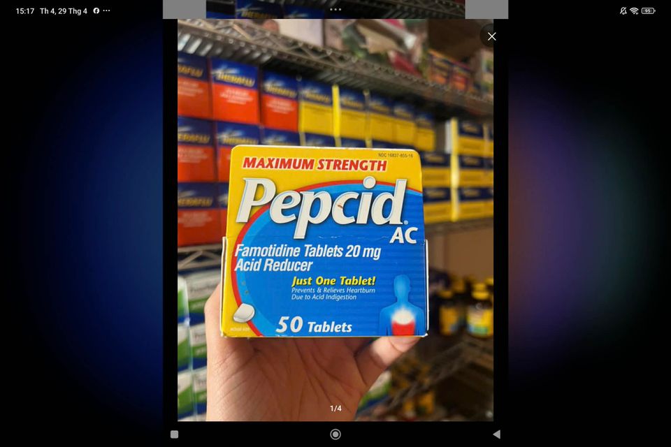 Pepcid AC Maximum Strength Tablets 20mg