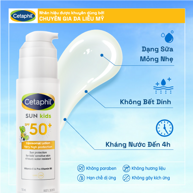 lợi &iacute;ch Kem Chống Nắng Cetaphil