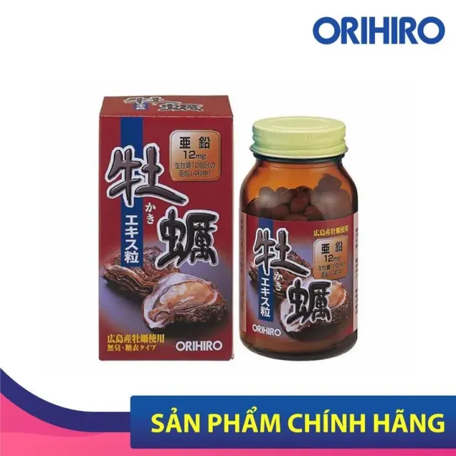 Viên tinh chất hàu tươi Orihiro Nhật Bản 120 viên - Hỗ trợ sinh lý nam giới, tăng cường sức khỏe và phong độ đàn ông - 3