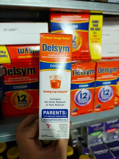 Ho Siro ho Delsym 12 Hour Cough Relief Day or Night 148ml