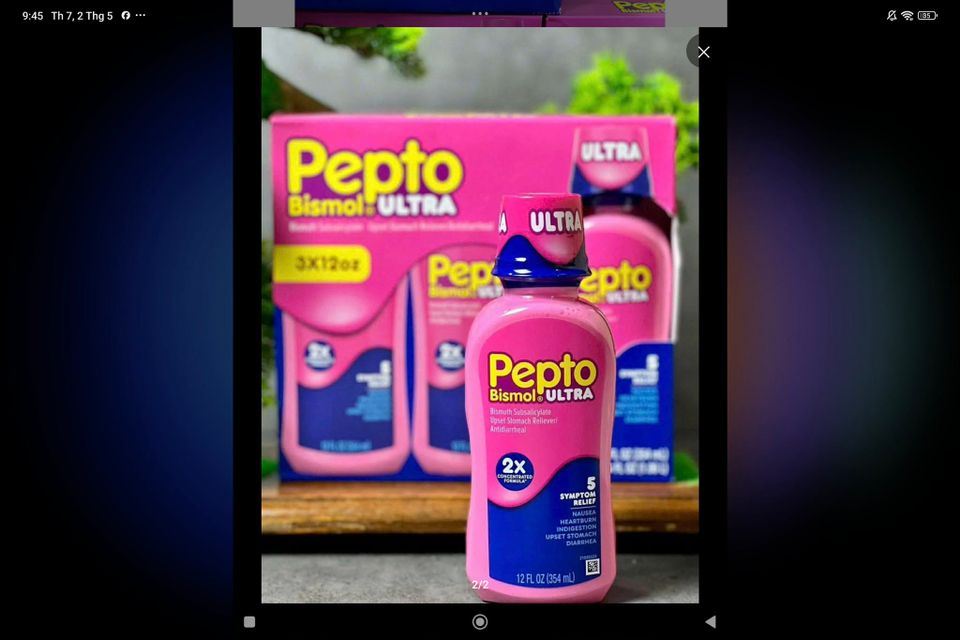 Pepto Bismol hỗ trợ ti&ecirc;u h&oacute;a dạ d&agrave;y