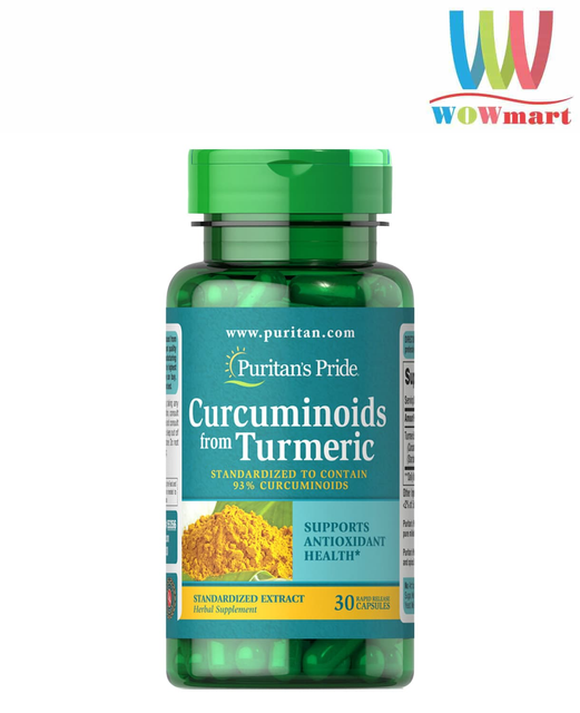 Tinh chất nghệ Puritan&rsquo;s Pride Curcuminoids Turmeric
