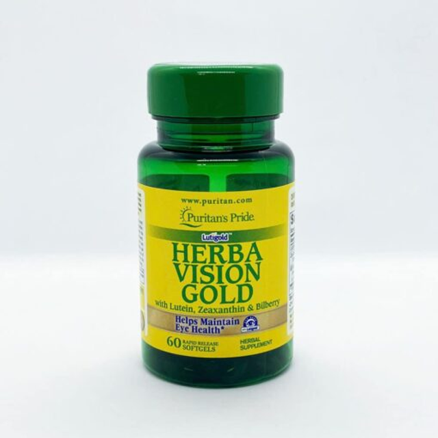 C&aacute;ch sử dụng Vi&ecirc;n bổ mắt Puritan&rsquo;s Pride Herba Vision Gold