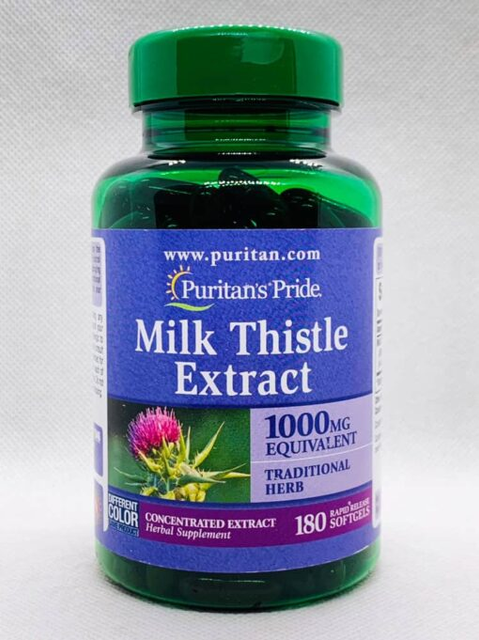 Vi&ecirc;n uống Milk Thistle Extract 1000mg Puritan Pride