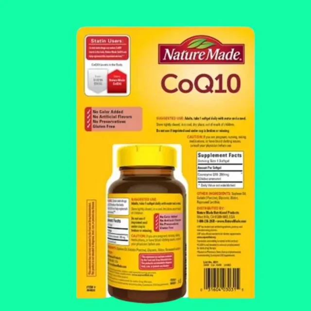Vi&ecirc;n uống Nature Made CoQ10
