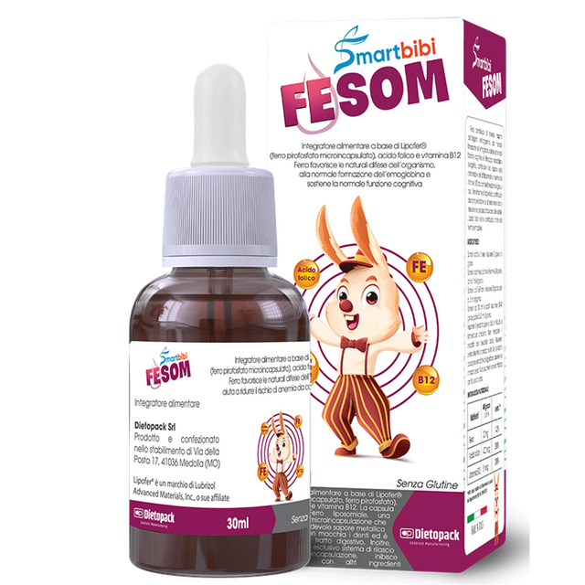 Sắt th&ocirc;ng minh Smartbibi Fesom 30ml