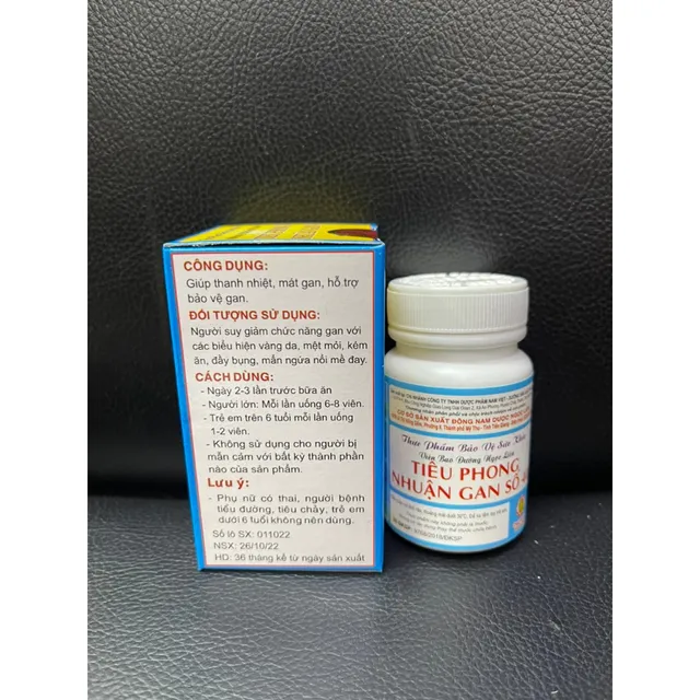 Vi&ecirc;n Uống Ti&ecirc;u Phong Nhuận Gan