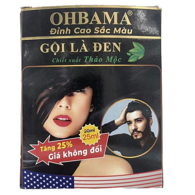 Gội l&agrave; đen OHBAMA