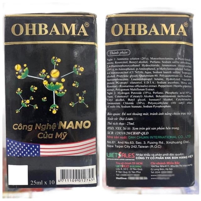 Gội l&agrave; đen OHBAMA