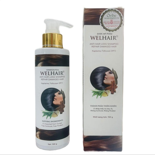 Sản phẩm Dầu gội Welhair