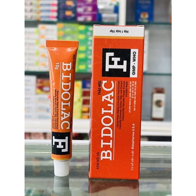 Kem b&ocirc;i da thảo mộc Bidolac F