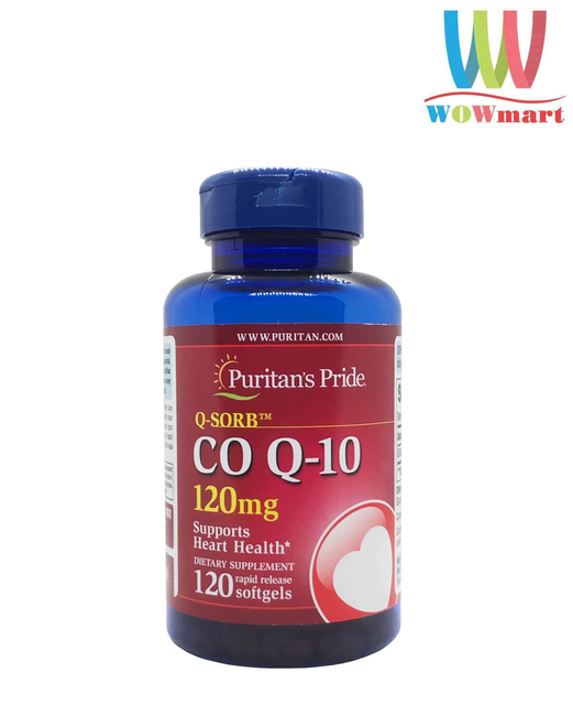 Vi&ecirc;n uống bổ tim Puritan&rsquo;s Pride CoQ10 120mg 120 Softgels