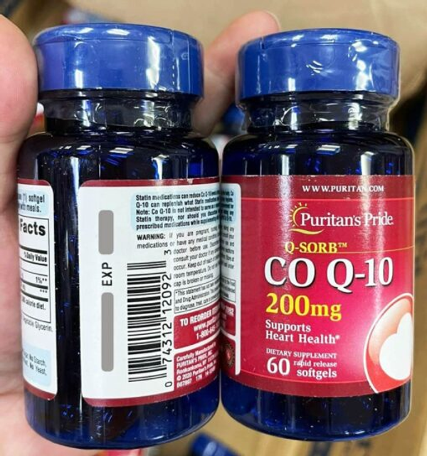 Vi&ecirc;n uống bổ tim Puritan&rsquo;s Pride CoQ10 200mg