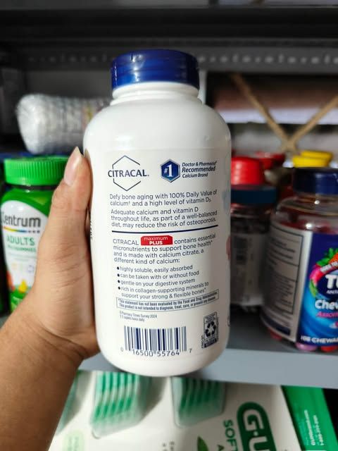 Vi&ecirc;n uống bổ sung Canxi Citracal