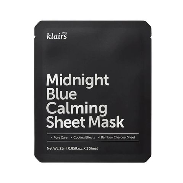 Mặt nạ Klairs Midnight Blue Calming Sheet Mask